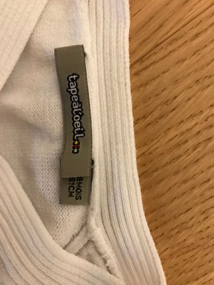 Gilet blanc à manches courtes - photo numéro 3