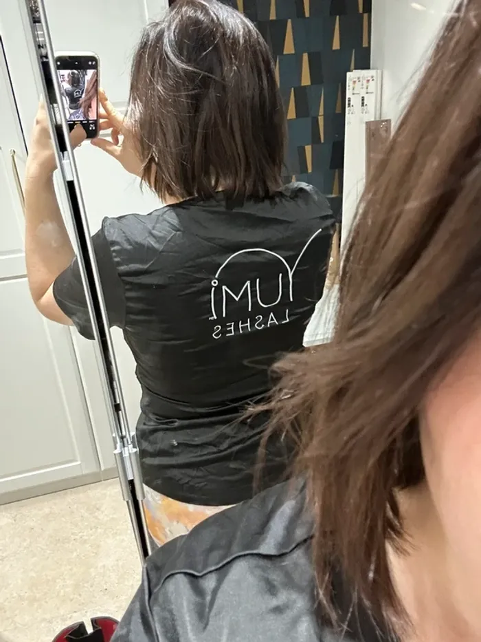 Blouse yumilashes noire taille m - photo numéro 4