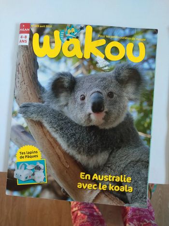 Livre Wakou En Australie avec le koala 🐨