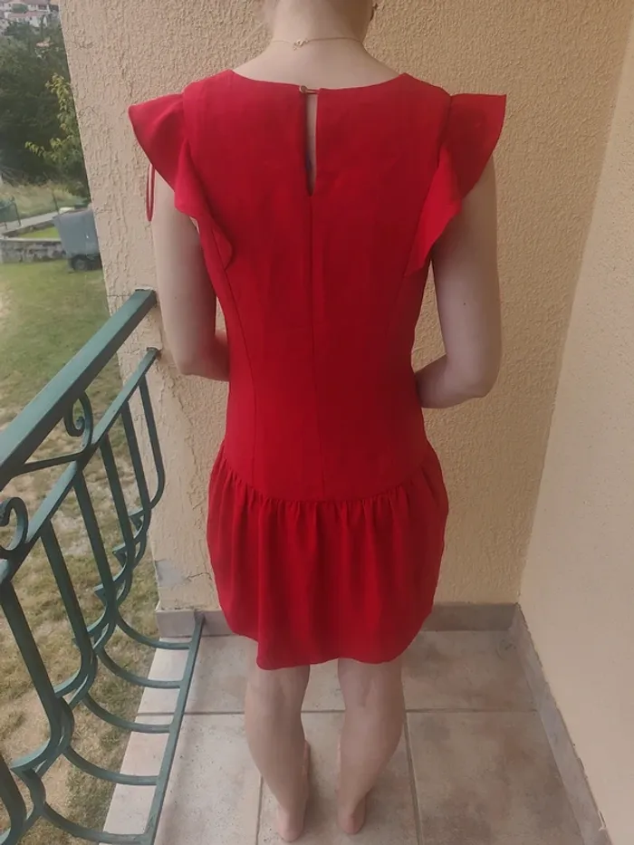 Robe rouge Etam 34 - photo numéro 4