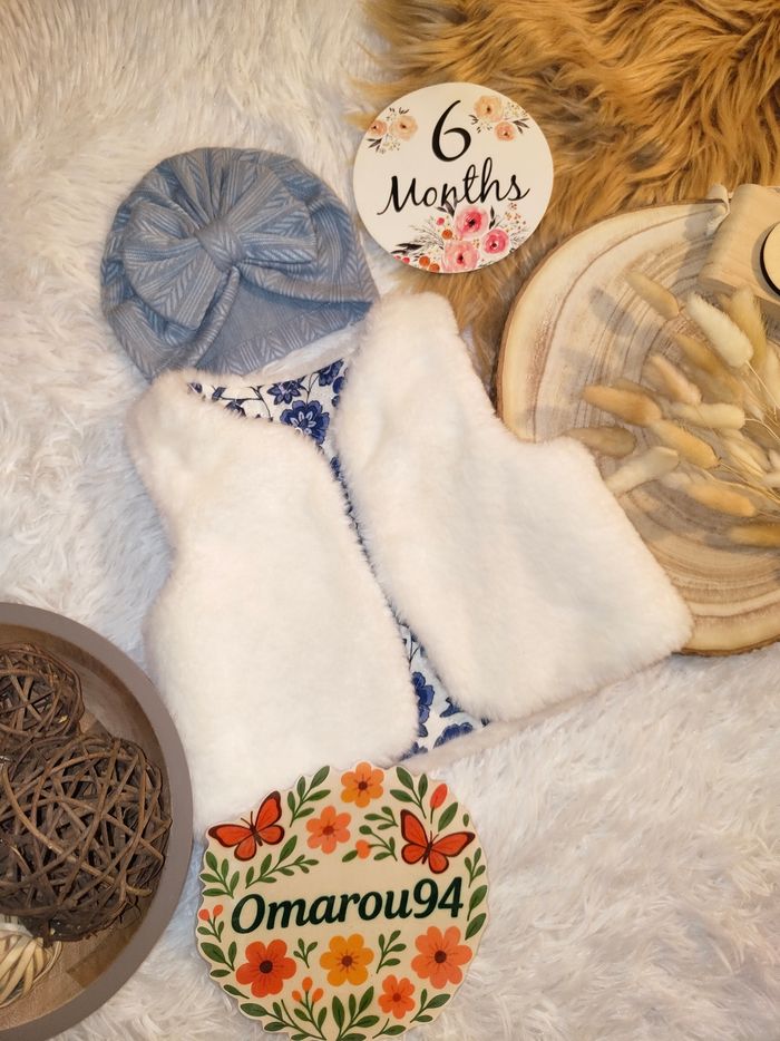 Ensemble complet automne/hiver sergent major fille 6 mois - photo numéro 6