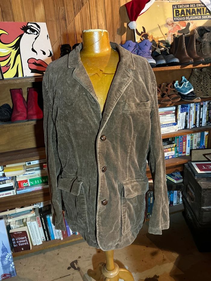 Veste hommes Burton 54 velours, côtelé