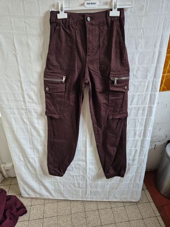 pantalon cargo taille 36