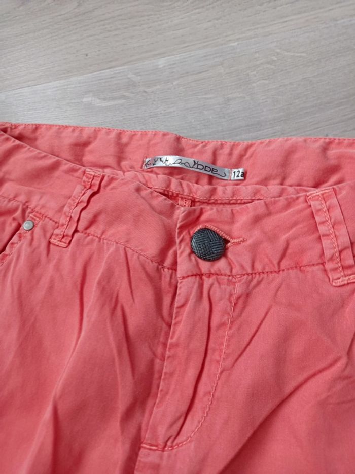 Pantalon fille DDP taille 12 100% coton en bon état - photo numéro 7