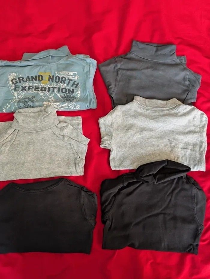 Lot tee-shirts 5 ans - photo numéro 3
