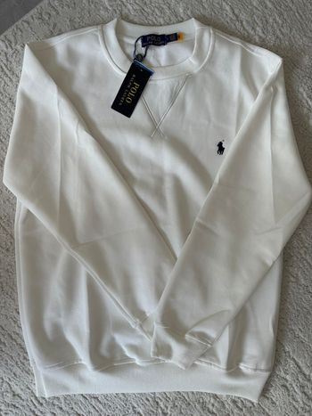 Pull Ralph Lauren blanc taille L