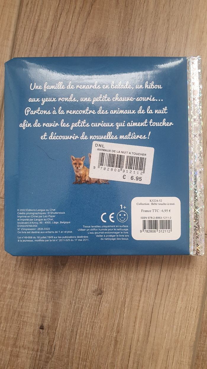 Livre les animaux de la nuit - photo numéro 2
