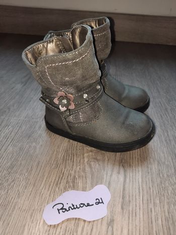 Bottine grise p21
