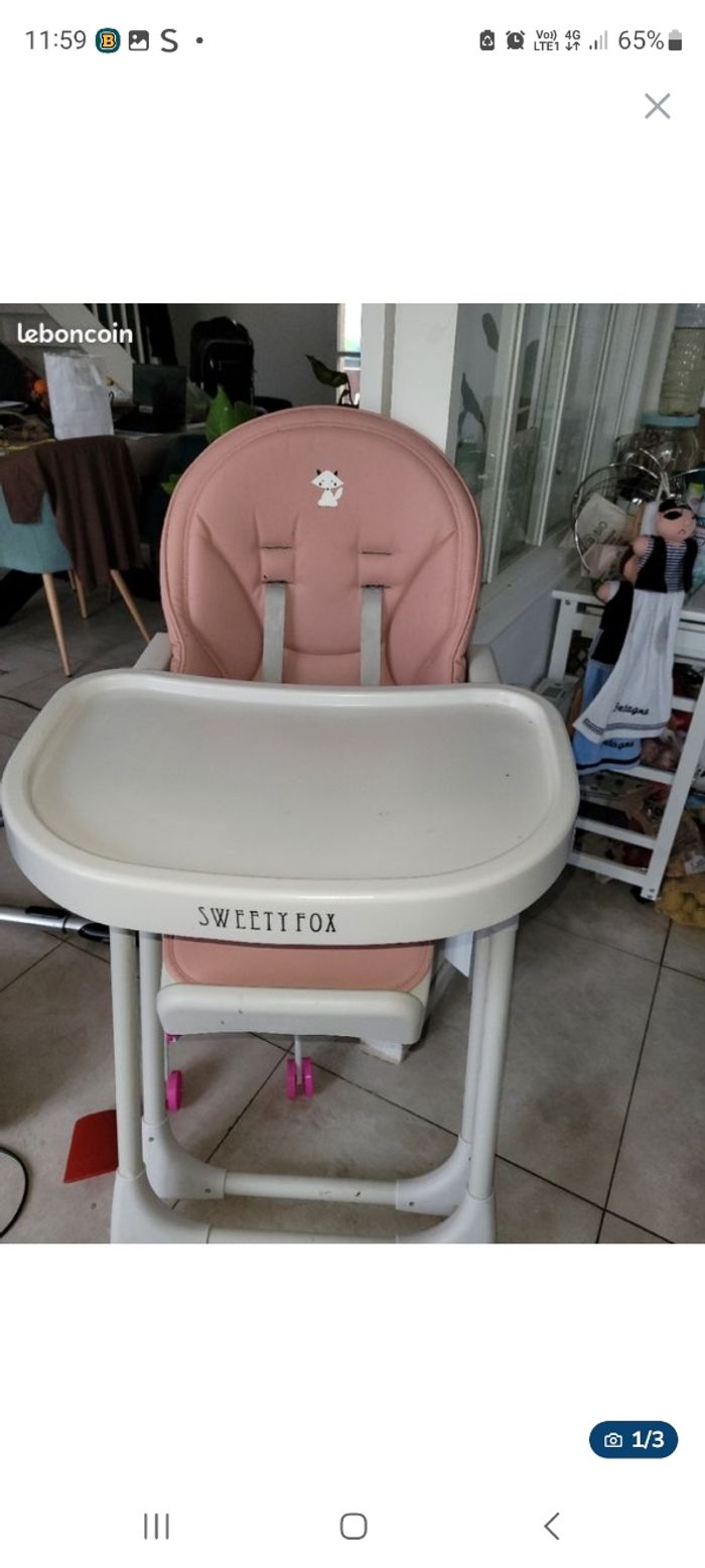 Chaise haute - photo numéro 2