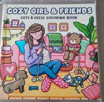 Livre coloriage cozy 24 pages colo neuf