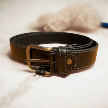 Ceinture en cuir véritable, authentique et durable – Accessoire élégant et intemporel taille 115 cm