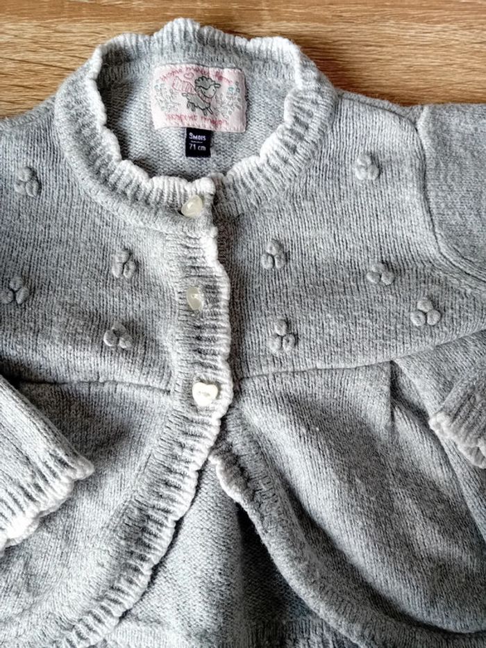 Gilet fille 9 mois Sergent major - photo numéro 3