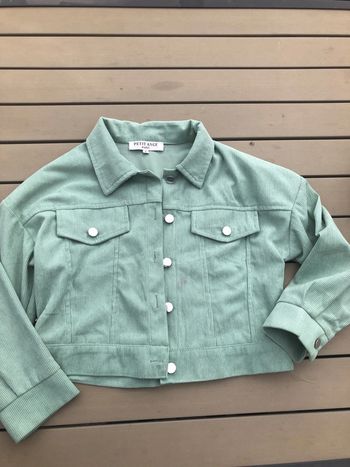 Veste velours 8 ans