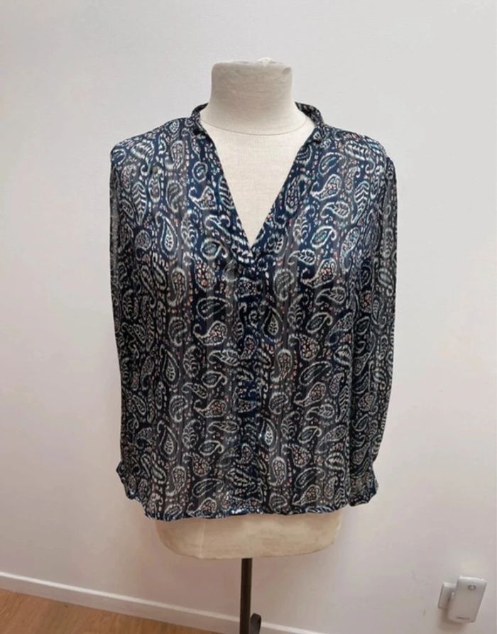 Superbe Blouse fluide motif cachemire 🌸 M - photo numéro 3