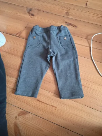 Pantalon en 9 mois, tartine et chocolat
