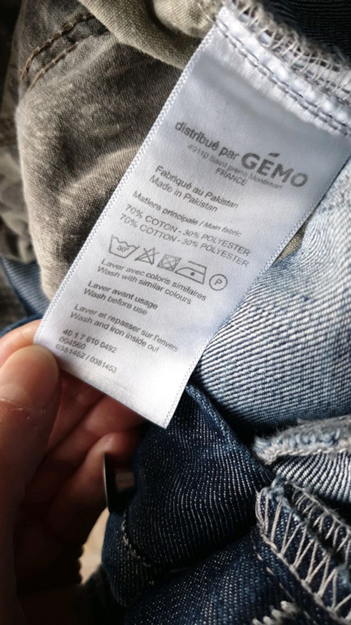 Jean homme casual 40 bleu - photo numéro 11