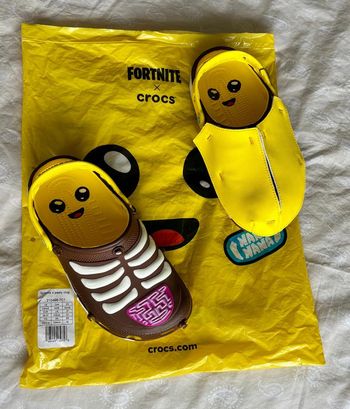 Crocs banane Fortnite 36-37