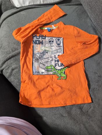 T shirt manche longue garçon 5 ans