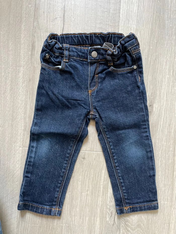 Jean brut petit bateau