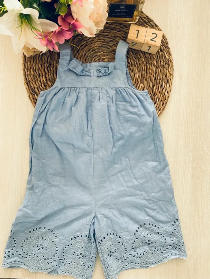 Salopette short