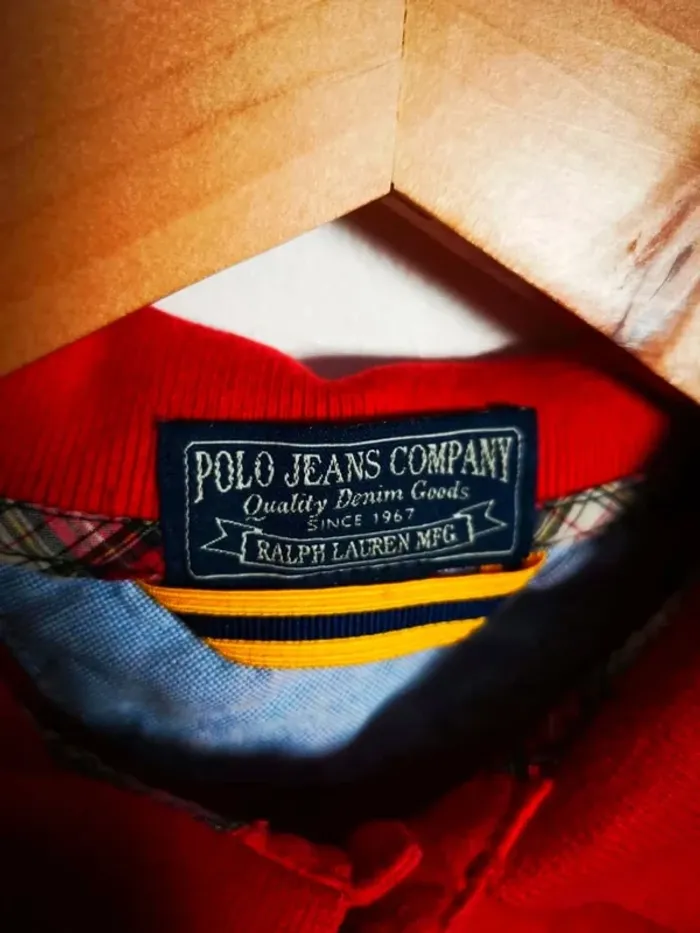 C29 polo rouge Ralph Lauren S - photo numéro 3