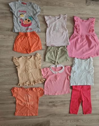 Lot été fille 24mois