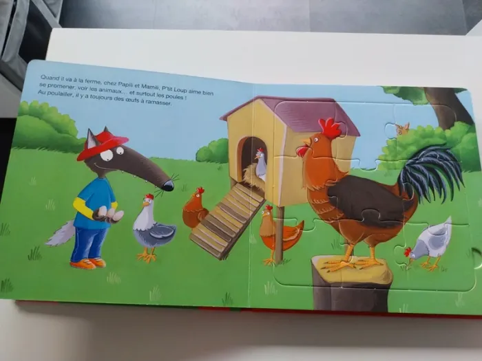 Ptit loup puzzle - photo numéro 4