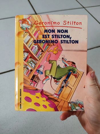Livre Mon nom est stilton, Geronimo stilton