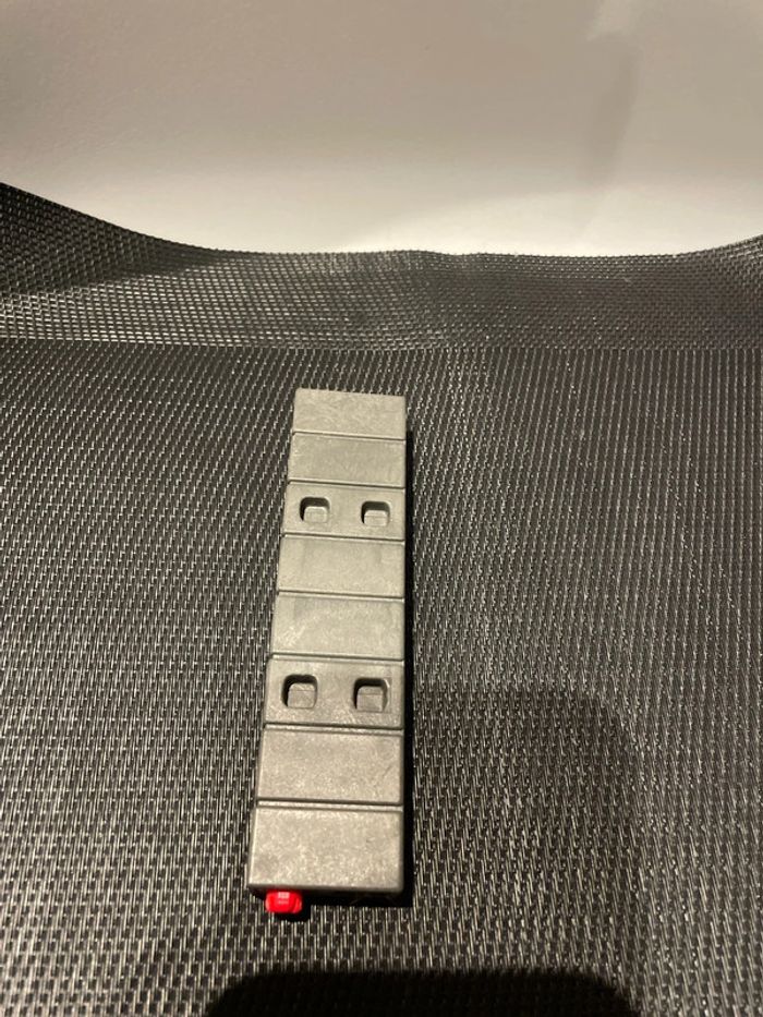 Playmobil poteau double jonction 12cm gris foncés château forteresse du dragon rouge 3269 - photo numéro 5