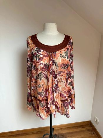 Superbe Blouse fluide neuve Mado et les autres 🌸 46