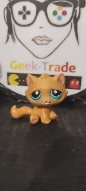 Littlest Petshop Lps Pet Shop Authentic Hasbro Tabby Cat  Chat Gouttière 300