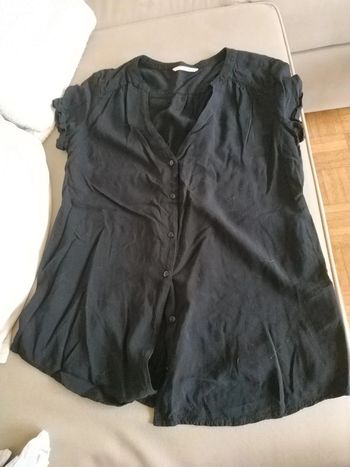 Chemisier noir Camaïeu taille 38