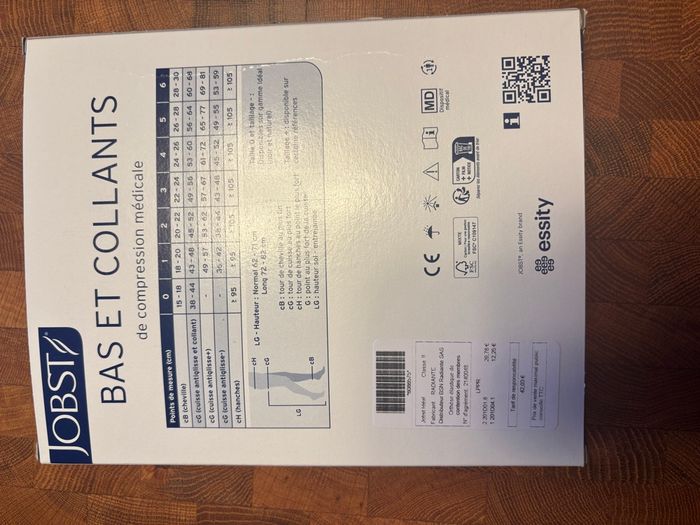 Collant maternité (bas de contention ) neuf et noir - photo numéro 2