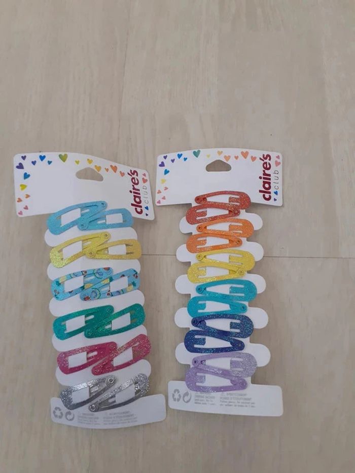 Lot barettes
