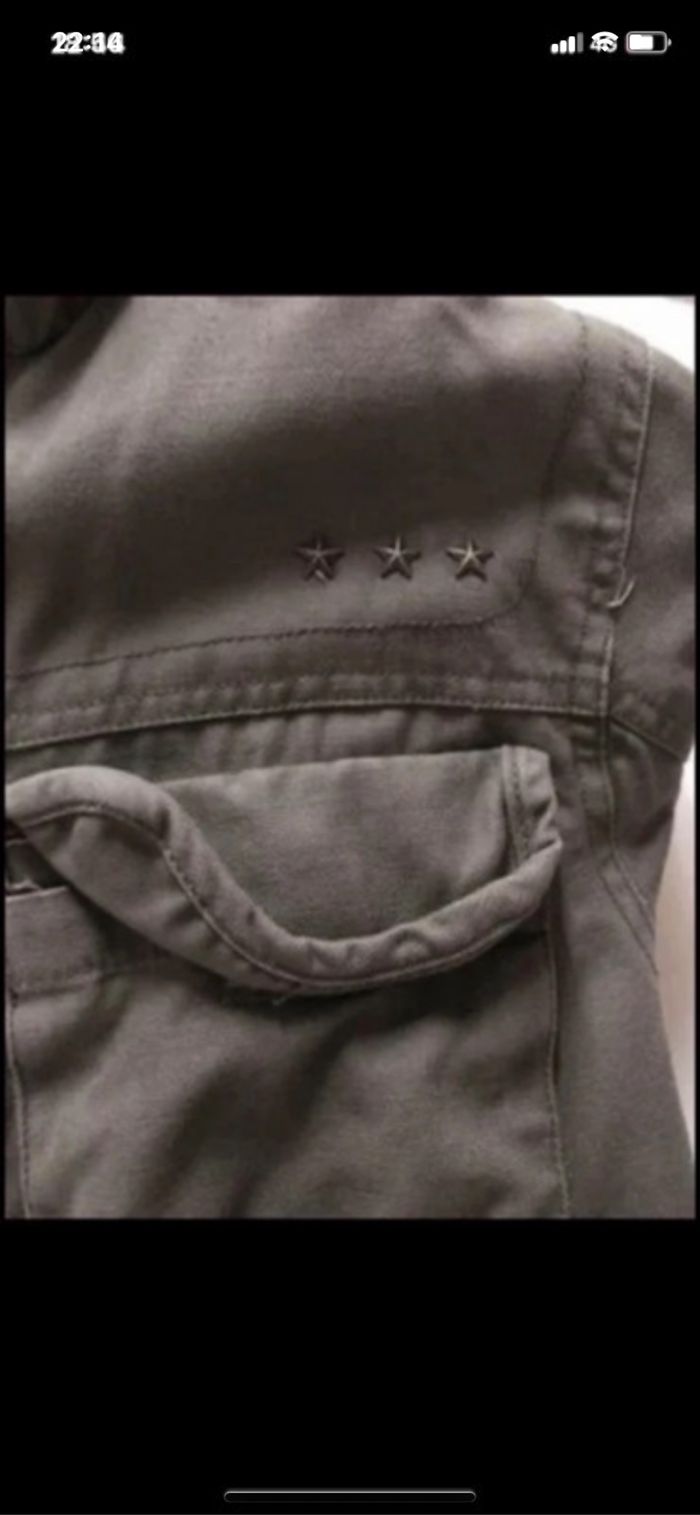 ZARA manteau kaki 13/14 ans - photo numéro 5