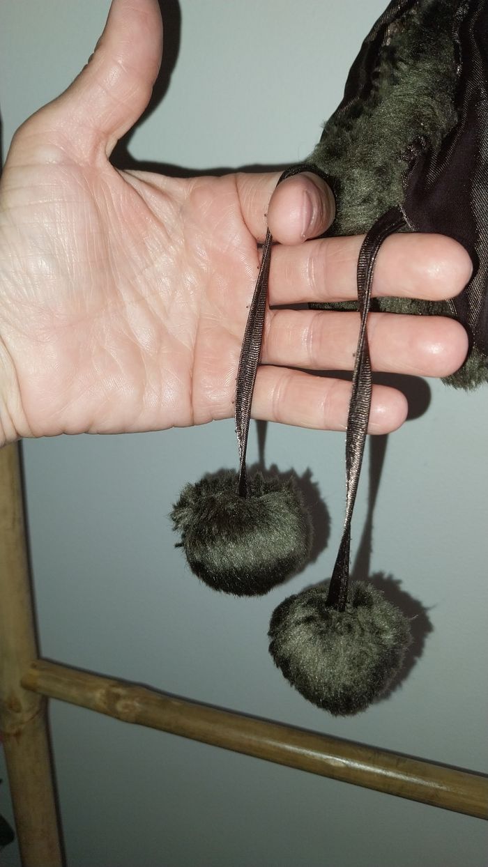 Écharpe/ Tour de cou fausse Fourrure marron by Okaidi excellent état - photo numéro 2