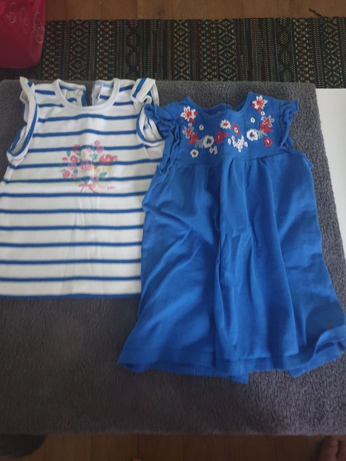 Lot de 2 hauts 12 mois