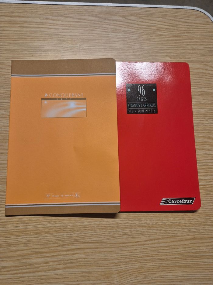 Cahiers scolaires - photo numéro 2