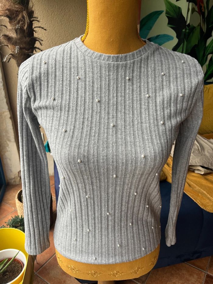 pull maille zara - photo numéro 2