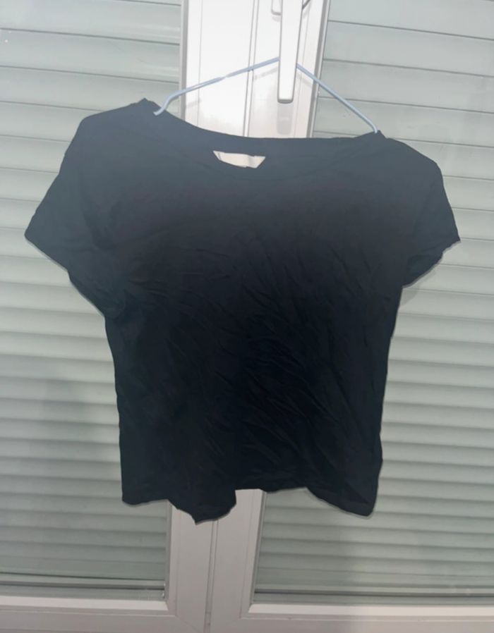 Tee shirt noir femme