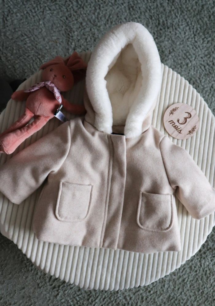 Manteau chaud 3 mois