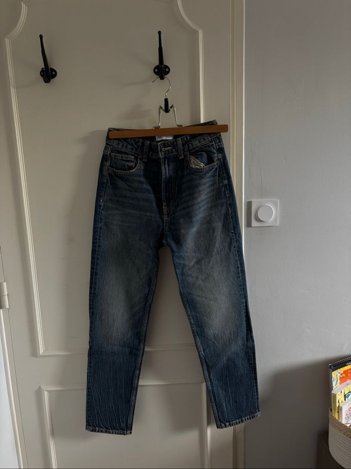 Pantalon en jean Zara