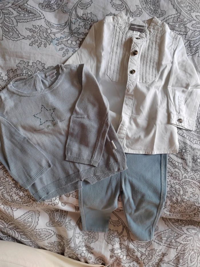 Ensemble garçon 6mois