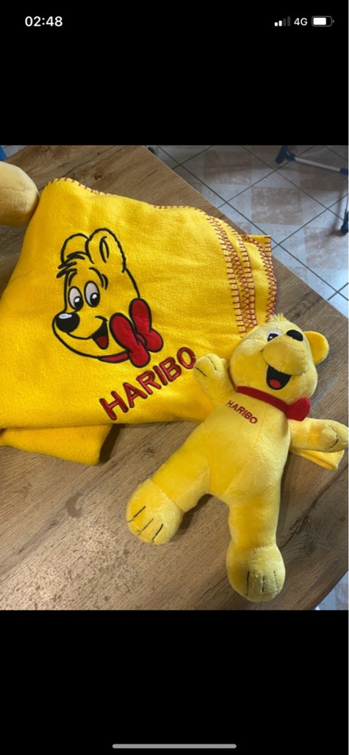 Doudou haribo + plaid