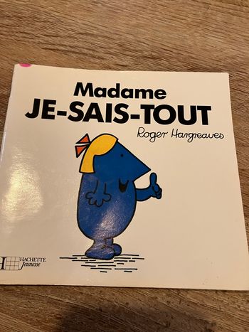 Livre madame je-sais-tout