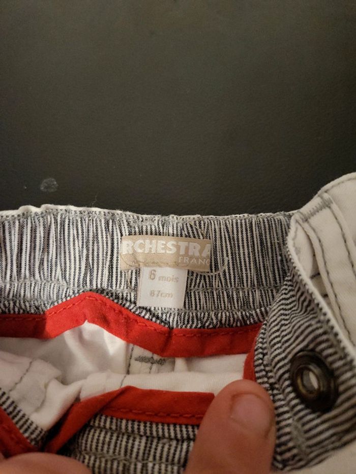 Short blanc 6M orchestra - photo numéro 5