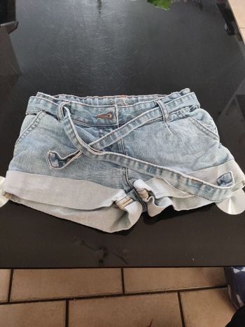 Short en jean