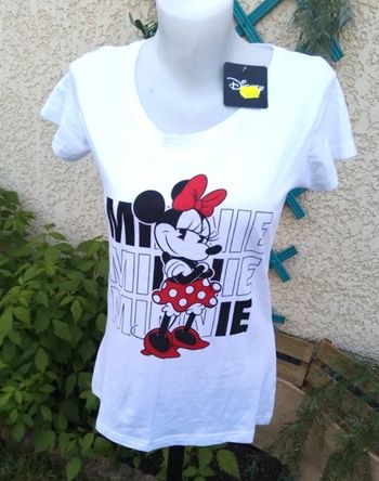 Tee-shirt minnie taille S - 100% coton