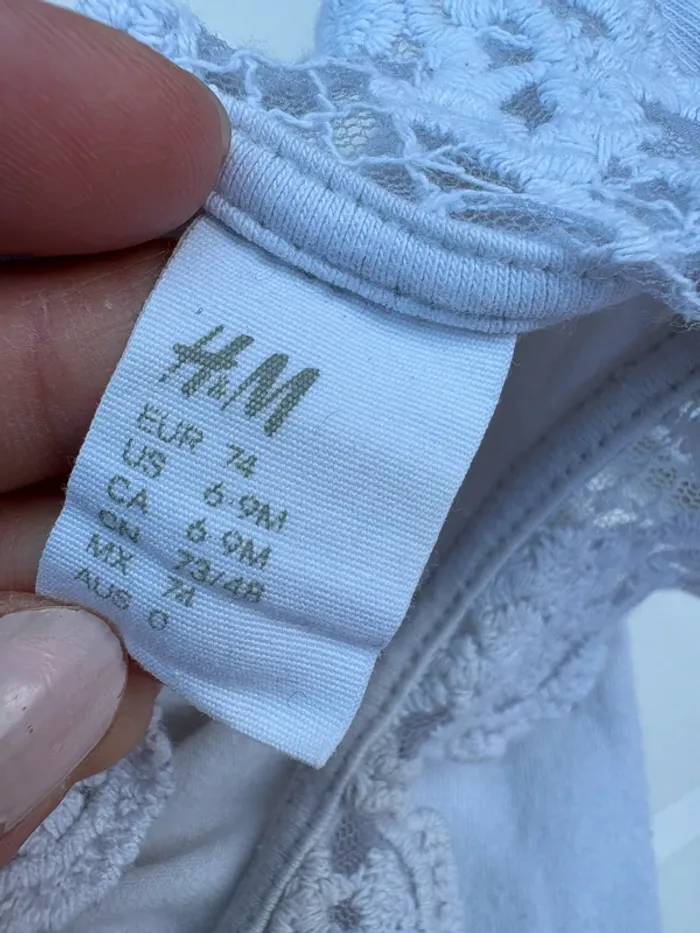 Lot body H&M 9-12 mois - photo numéro 4