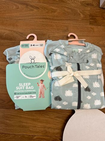 (New) Pack of 2 summer sleep suit bags 2-4Y